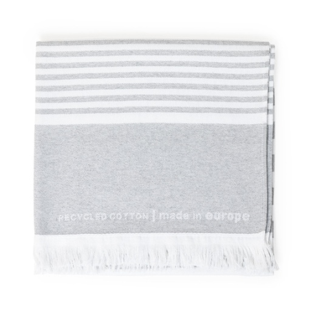 Fouta personnalisable en polycoton recyclé GRS 250g/m2 Yisper