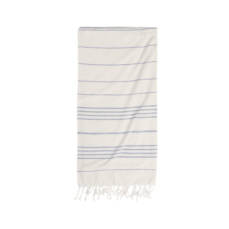 Fouta publicitaire en polycoton bio GOTS 280g/m2 Prik