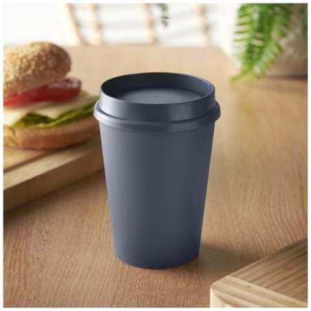 Gobelet Americano® personnalisé en plastique Switch de 300 ml avec couvercle 360°