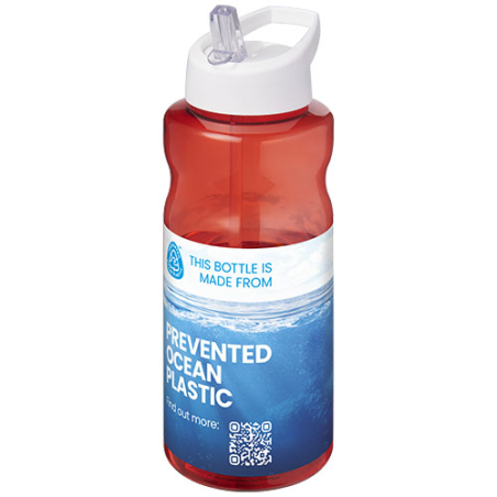 Gourde de sport H2O Active® Eco Big Base 1 litre avec couvercle à bec verseur