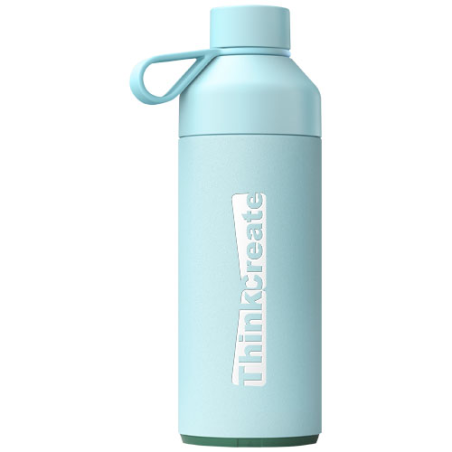 Gourde isotherme en inox personnalisable Big Ocean Bottle de 1 L