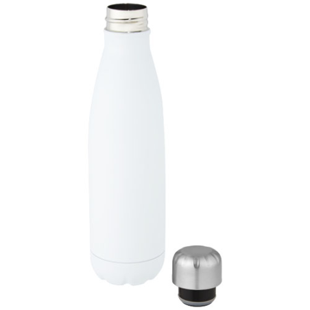 Gourde isotherme publicitaire recyclé en inox + couche cuivre certifié RCS 500 ml Cove