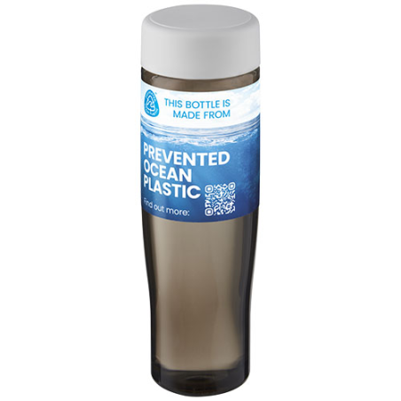 Gourde personnalisable H2O Active® Eco Tempo de 700 ml avec couvercle vissé