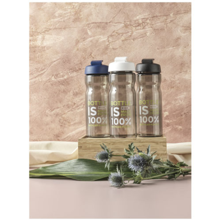 Gourde personnalisée H2O Active® Eco Base de 650 ml avec couvercle à bec verseur