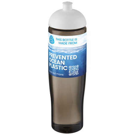 Gourde sport personnalisable Eco Tempo 700 ml H2O Active® en plastique recyclé récupéré sur le littoral