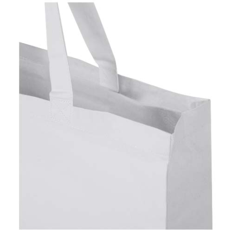 Grand sac shopping personnalisé en coton recyclé 220 g/m² certifié GRS - Odessa