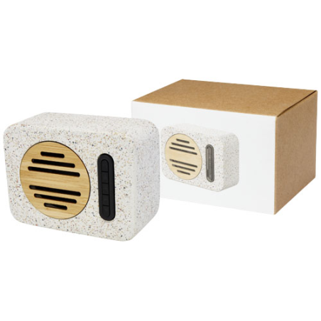 Haut-parleur Bluetooth® personnalisé Terrazzo de 5 W