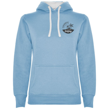 Hoodie personnalisé en coton et polyester 280g/m² Urban pour femme - S à XL