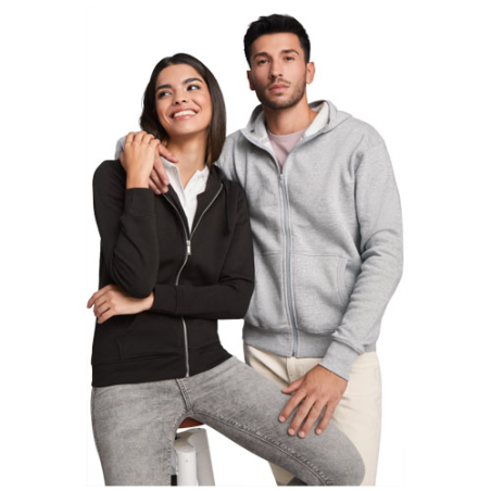 Hoodies personnalisable zippé Montblanc en coton et polyester 280g/m² unisexe - S à 3XL