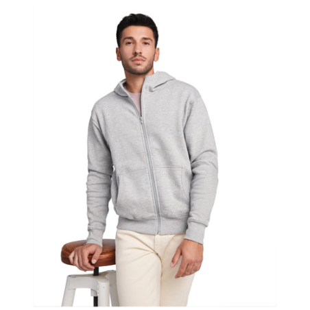 Hoodies personnalisable zippé Montblanc en coton et polyester 280g/m² unisexe - S à 3XL