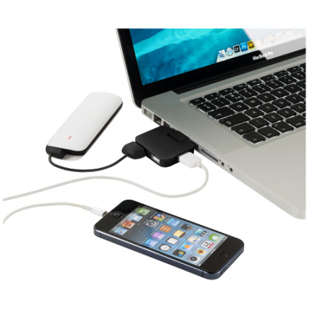 Hub USB publicitaire 4 ports Gaia