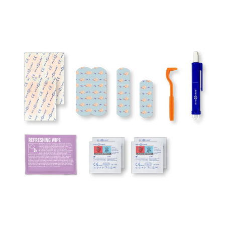 Kit Anti Tiques personnalisé en pochette papier kraft recyclable