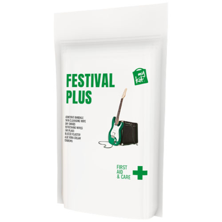 Kit Festival Plus personnalisé en pochette papier kraft recyclable