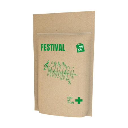 Kit Festival publicitaire en pochette papier kraft recyclé