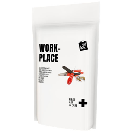 Kit Lieu de travail publicitaire en pochette papier kraft recyclable