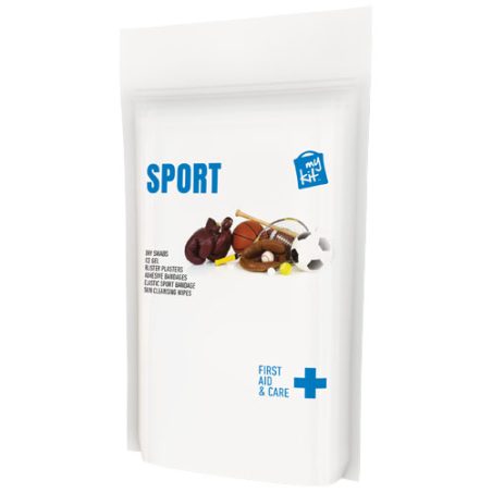 Kit Sport publicitaire en pochette papier kraft recyclé