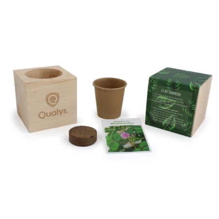 Kit de plantation publicitaire "Kube"