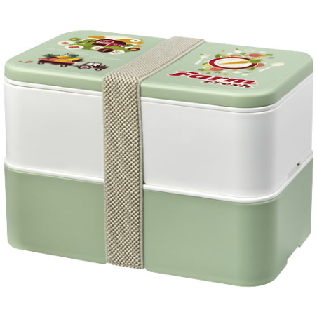 Lunch box personnalisable à double bloc MIYO Renew 1,4L