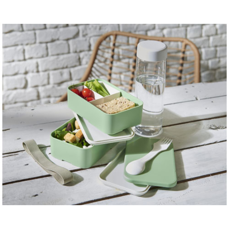 Lunch box personnalisable à double bloc MIYO Renew 1,4L