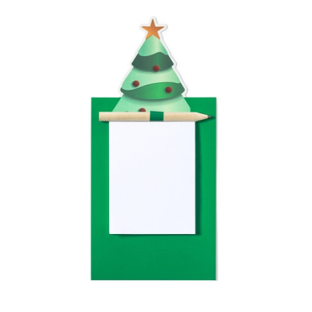 Magnet bloc-notes de noël personnalisable Clemen