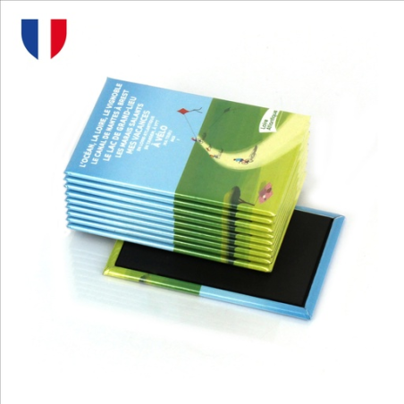 Magnet rectangle personnalisé - 4 tailles au choix - Made in France