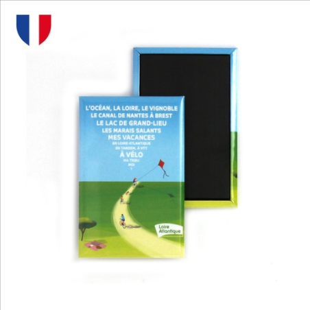 Magnet rectangle personnalisé - 4 tailles au choix - Made in France