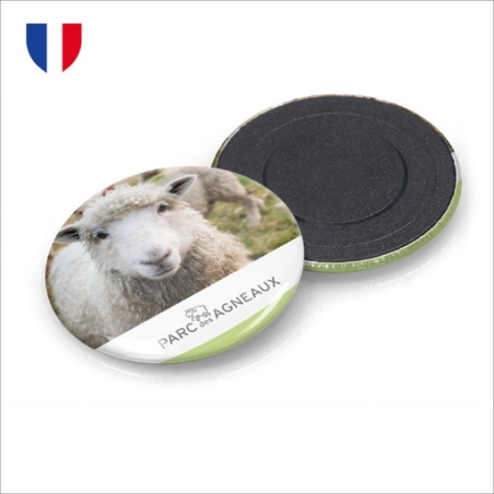 Magnet rond publicitaire – made in France