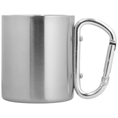 Mug mousqueton personnalisable Alpes en inox 200ml