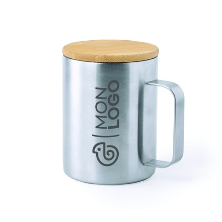 Mug isotherme personnalisable en inox 350ml Ricaly