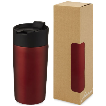 Mug isotherme personnalisé Jetta 330 ml en inox