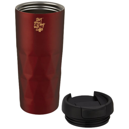 Mug istoherme personnalisable Prism de 450 ml en inox