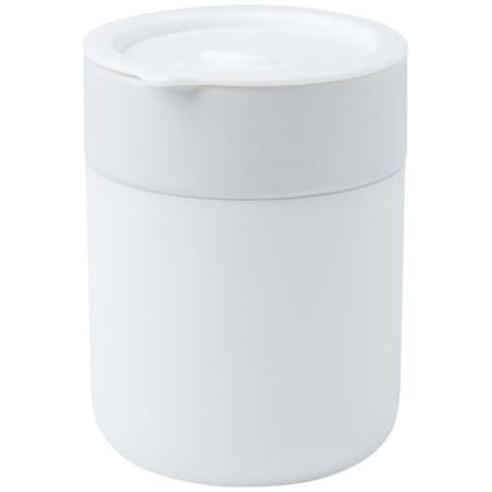 Mug personnalisable en céramique avec revêtement en silicone et couvercle en plastique 330ml - Java