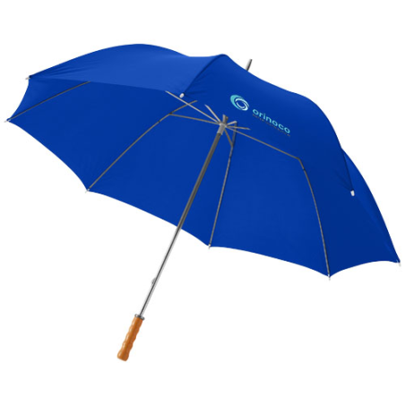 Parapluie golf publicitaire 30" avec poignée en bois Karl