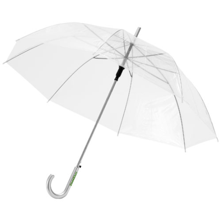 Parapluie personnalisé 23" transparent à ouverture automatique Kate