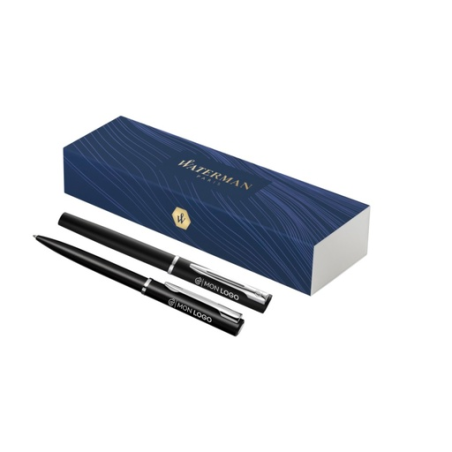 Parure de stylos personnalisable bille et roller Allure - Waterman