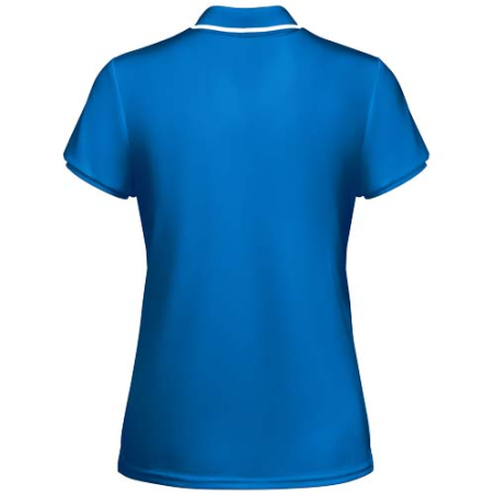 Polo de sport publicitaire en polyester et polyester recyclé 140g/m² certifié GRS Tamil pour femme - S à 2XL