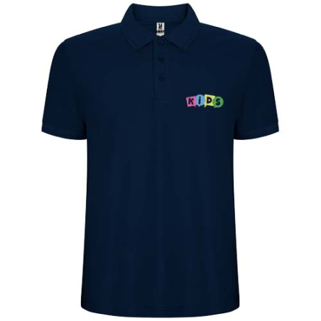 Polo personnalisable Premium en coton 190g/m2 et polyester - Pegaso - 3 à 12 ans