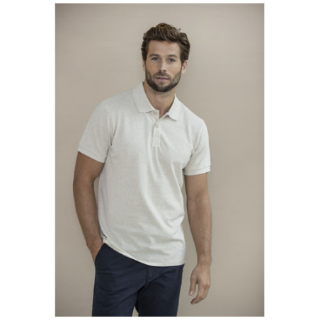 Polo personnalisé Emerald en tricot piqué 200g/m² recyclé unisexe