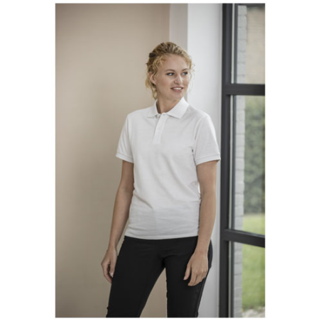 Polo personnalisé Emerald en tricot piqué 200g/m² recyclé unisexe