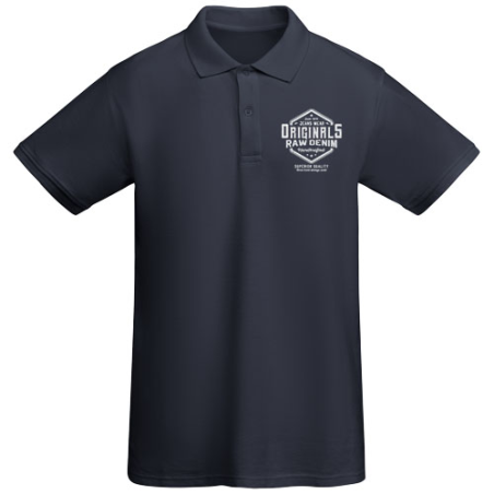 Polo personnalisé Prince en coton bio 210g/m² pour homme - S à 3XL