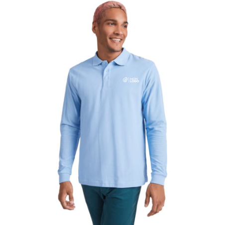 Polo publicitaire Estrella en coton piqué 220g/m² pour homme - S à 3XL