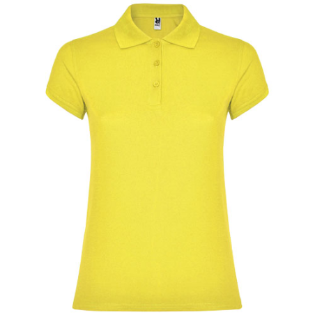 Polo publicitaire Star en coton piqué 200g/m² pour femme - S à 3XL