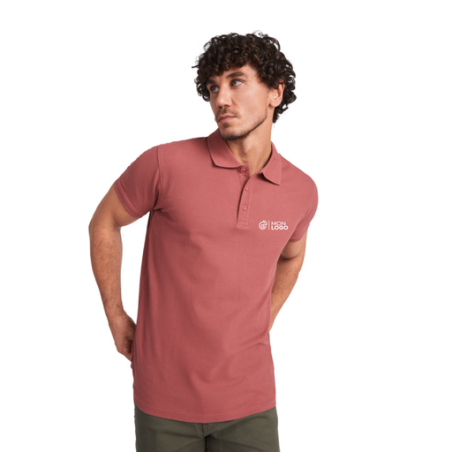 Polo publicitaire Star en coton piqué 200g/m² pour homme - S à 3XL