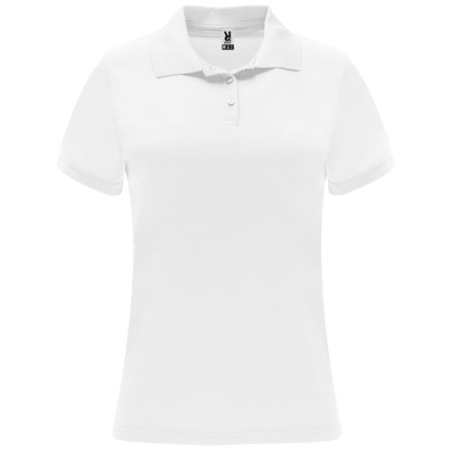 Polo sport personnalisable Monzha en polyester 150g/m² pour femme - S à XL