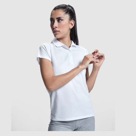 Polo sport personnalisable Monzha en polyester 150g/m² pour femme - S à XL