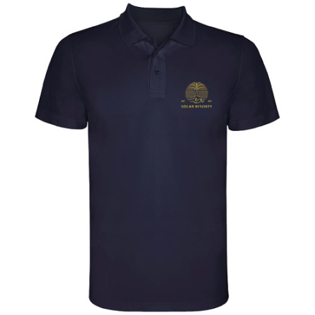 Polo sport personnalisable Monzha en polyester 150g/m² pour homme - S à 3XL