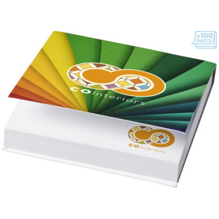 Post-its personnalisable Sticky-Mate® avec couverture souple 75 x 75