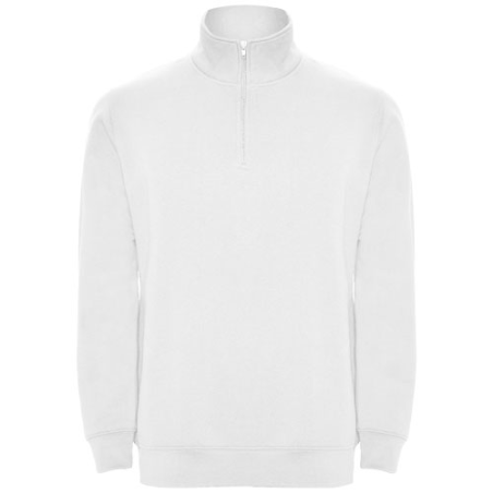 Pull zippé personnalisable Aneto en coton et polyester 280g/m² - S à 3XL