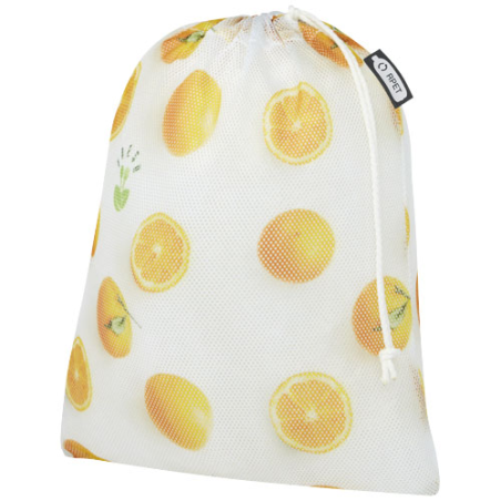 Sac cordon 100% personnalisable en polyester recyclé 25 x 32 cm