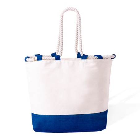 Sac de plage personnalisé en coton 280g/m2 et jute Belesi